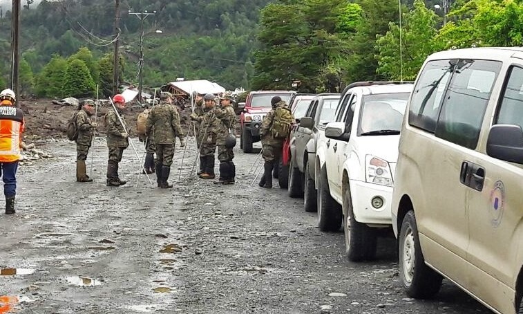 Continúa la búsqueda de las personas desaparecidas en Villa Santa Lucía