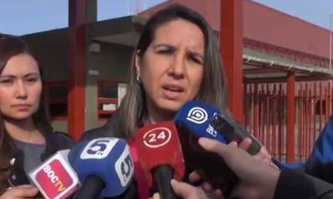 Caso parricidio, en dependencias del complejo penitenciario alto bonito, se realizo la formalización de  Jéssica Aros.