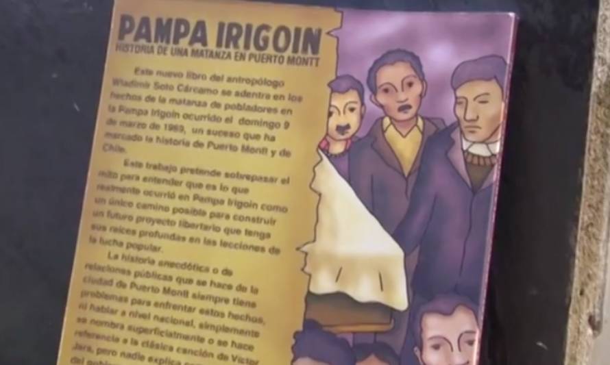 Presentan libro en Puerto Montt sobre la matanza de Pampa Irigoin 