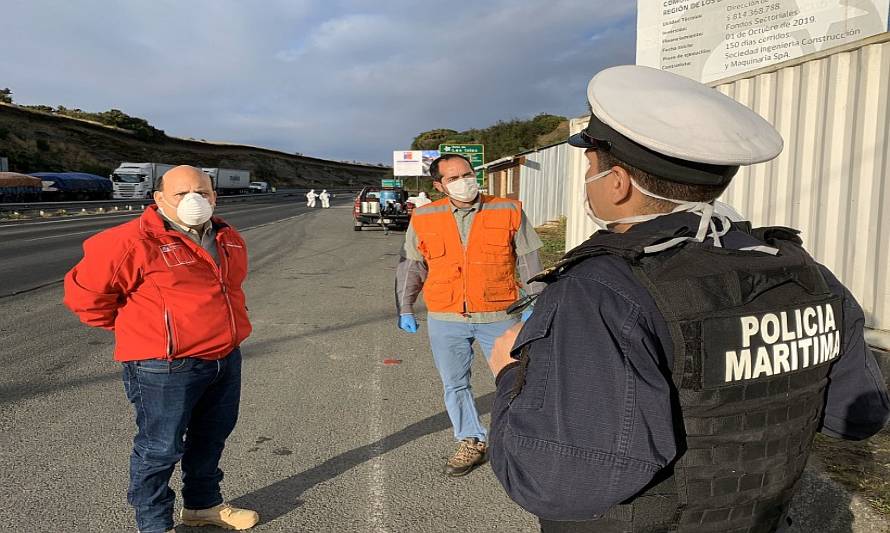 Acuerdan permitir que camiones con mariscos puedan cruzar cordón sanitario de Chiloé