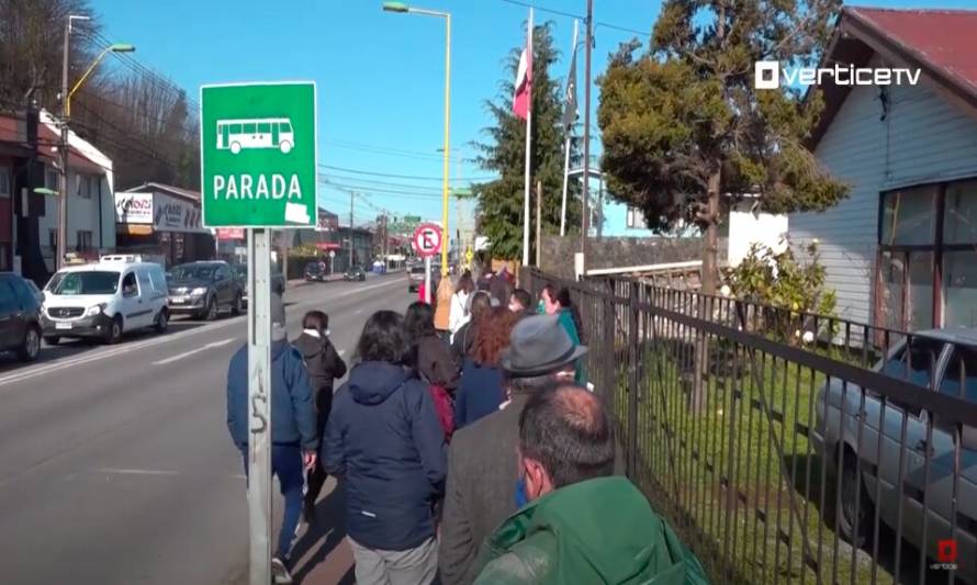 Filas en Comisarías marcaron las horas previas al inicio de la cuarentena.