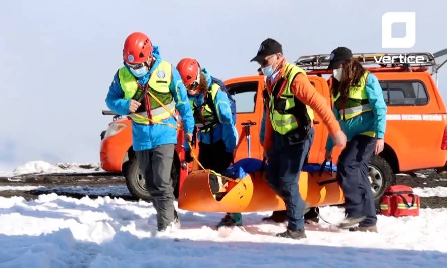 "Club Glaciar" se capacitará en rescates en volcán Osorno