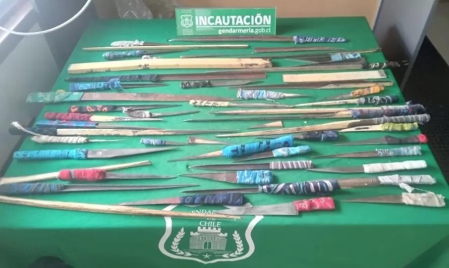 Gendarmería interceptó delivery de drogas y celulares en Alto Bonito 