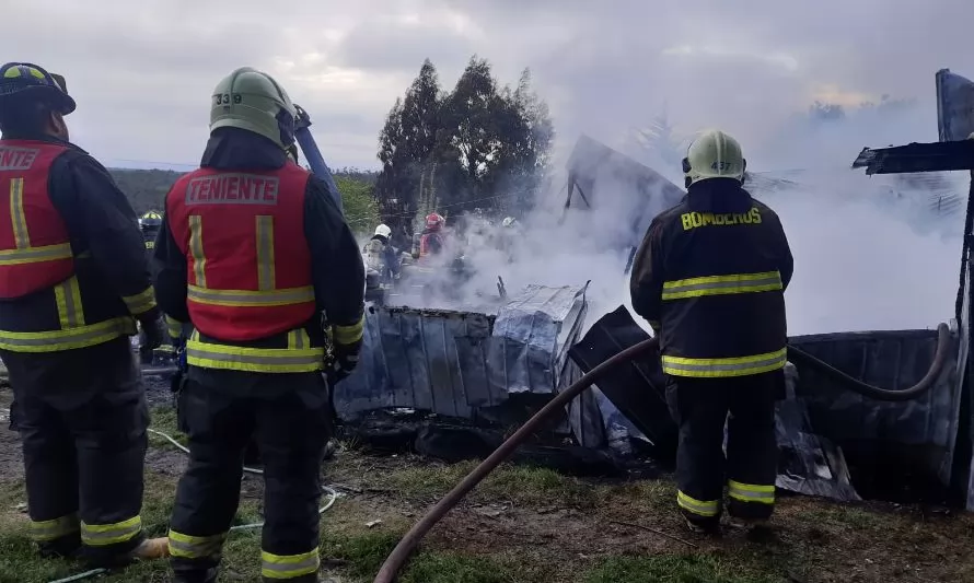 Incendió cobró la vida de una joven de 25 años en sector El Yale