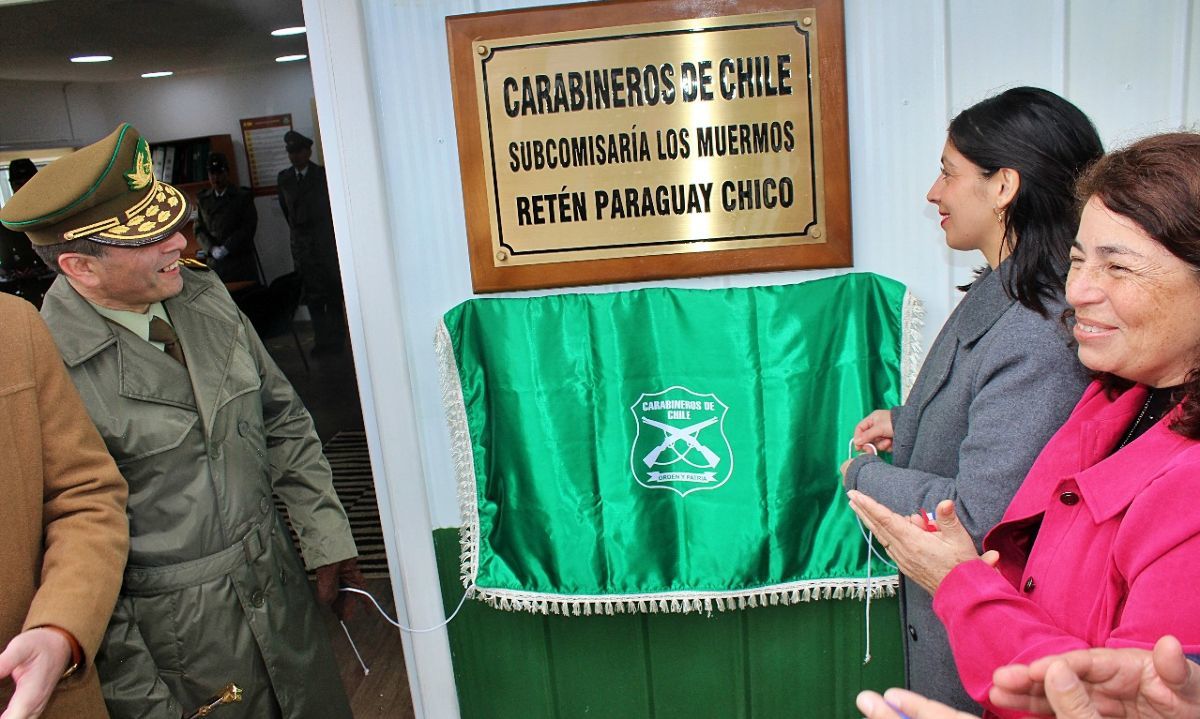 Carabineros inaugura nuevo Retén Paraguay Chico