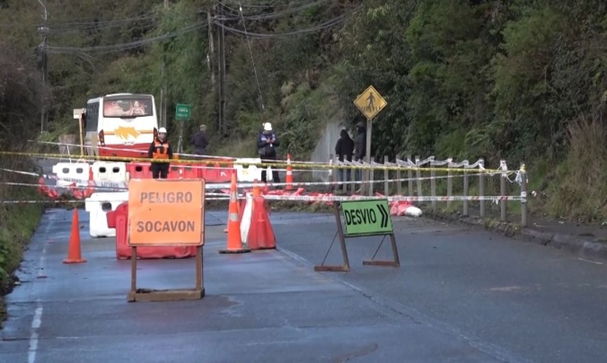 Puerto Montt: decretan emergencia comunal por socavón de Chinquihue